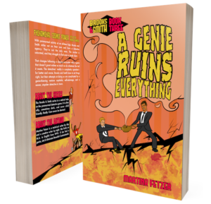 A Genie Ruins Everything Cover - Front and Back